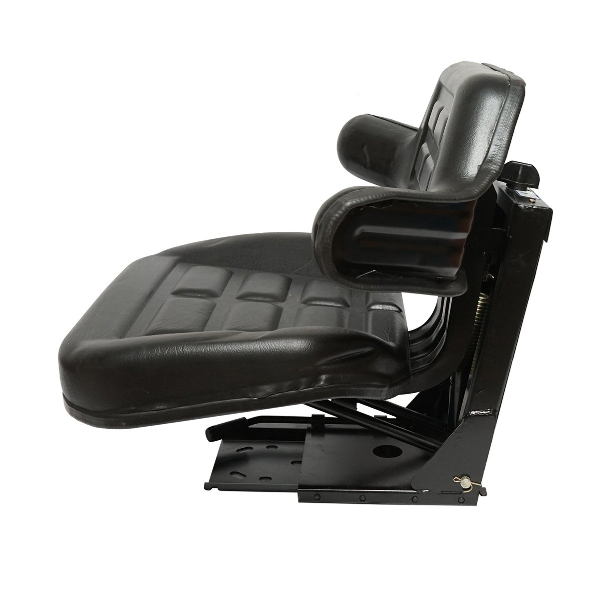Scaun negru pentru tractor U-445, U-650 cu reglaj triplu si amortizor